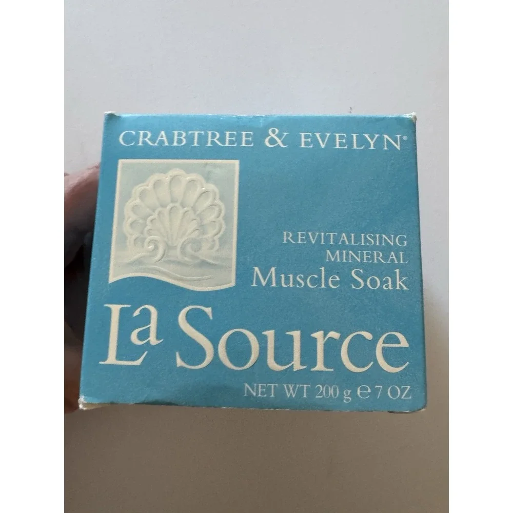 Crabtree & Evelyn La Source Revitalizing Mineral Muscle Soak Dead Sea Salts Bath